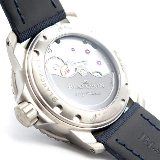 Blancpain Fifty Fathoms Titanium Automatic with Blue Dial - Image 4