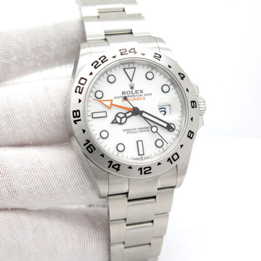Rolex 226570 Explorer II with White Dial