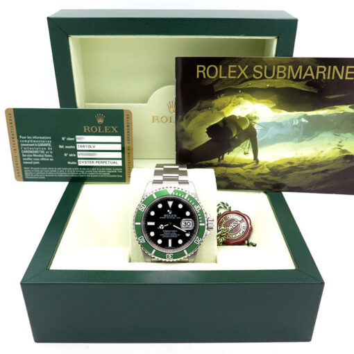 Alternative view of Rolex 16610LV Submariner (New Old Stock)
