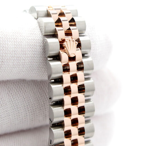 Rolex 178241 Datejust 18K/SS with White Roman Dial on Jubilee - Image 7