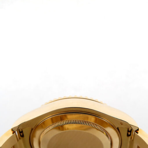 Rolex 16628 Yachtmaster 18K Yellow Gold with Mother of Pearl Diamond Sapphire Dial - Image 5