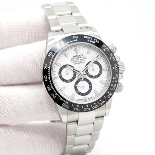 Rolex 116500LN Cosmograph Daytona with White Dial