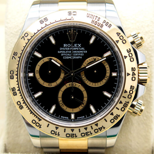 Rolex 126503 Cosmograph Daytona 18K/SS with Black Dial - Image 3