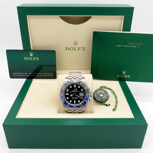 Alternative view of Rolex 126710BLNR GMT Master II on Jubilee