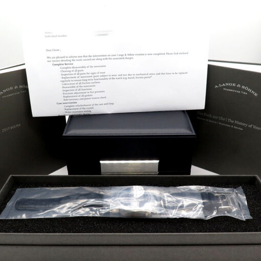 A. Lange & Sohne 140.029 Zeitwerk 18K White Gold