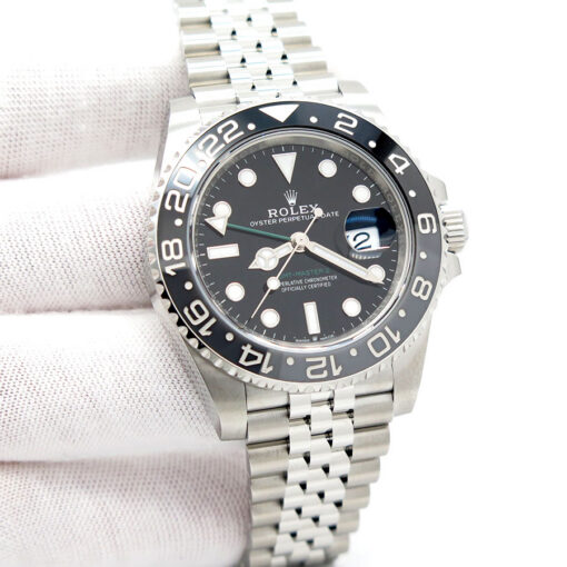 Rolex 126710GRNR GMT Master II on Jubilee