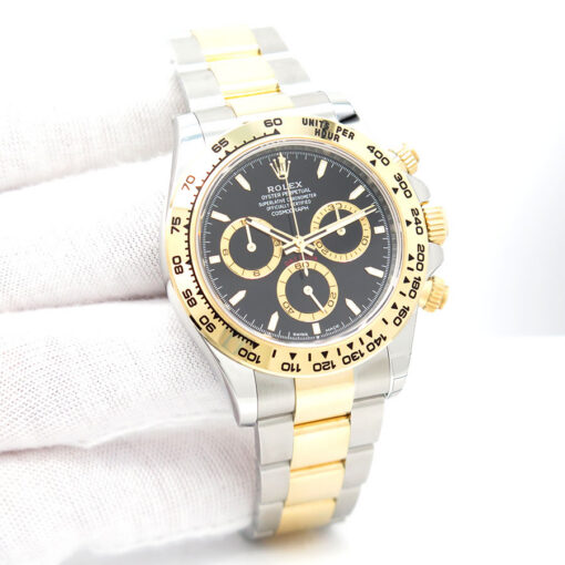 Rolex 126503 Cosmograph Daytona 18K/SS with Black Dial