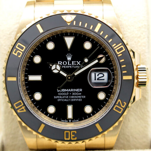 Rolex 126618LN Submariner 41 18K Yellow Gold - Image 3
