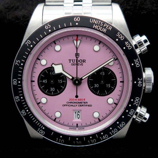 Tudor 79360N Black Bay Chronograph with Pink Dial - Image 3