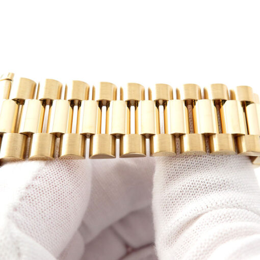 Rolex 118238 Day Date 18K Yellow Gold with Champagne Stick Dial - Image 6
