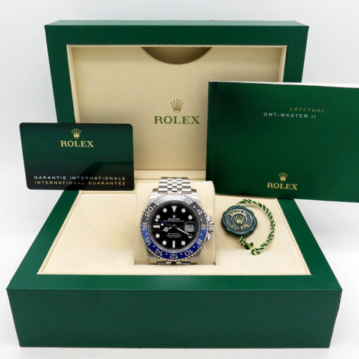 Alternative view of Rolex 126710BLNR GMT Master II on Jubilee