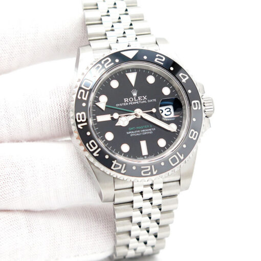 Rolex 126710GRNR GMT Master II on Jubilee