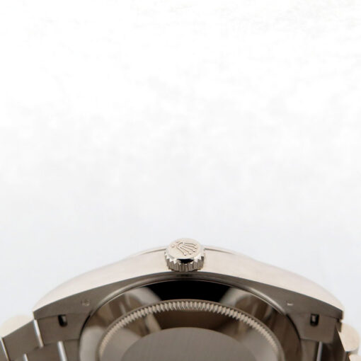Rolex 228239 Day Date 18K White Gold with Blue Ombre Roman Dial - Image 4