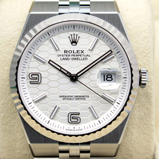 Rolex 127334 Land-Dweller 40 with White Dial - Image 3