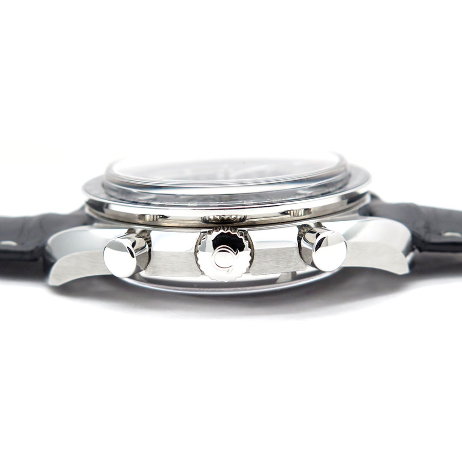 Omega Speedmaster Moonphase Chronograph with Black Dial - Image 5