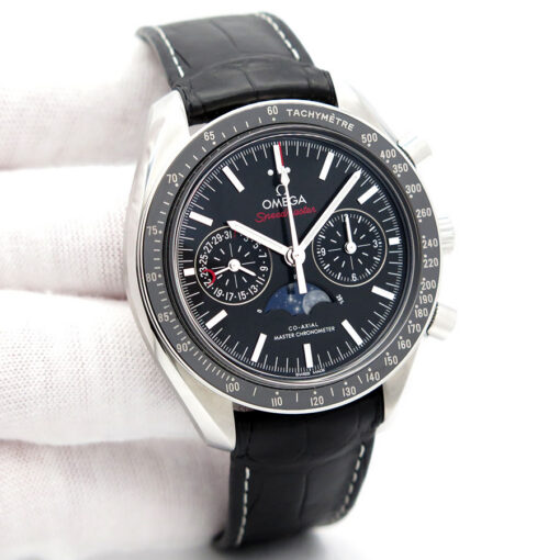 Omega Speedmaster Moonphase Chronograph with Black Dial
