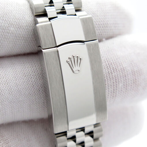Rolex 126234 Datejust with Black Stick Dial on Jubilee - Image 7
