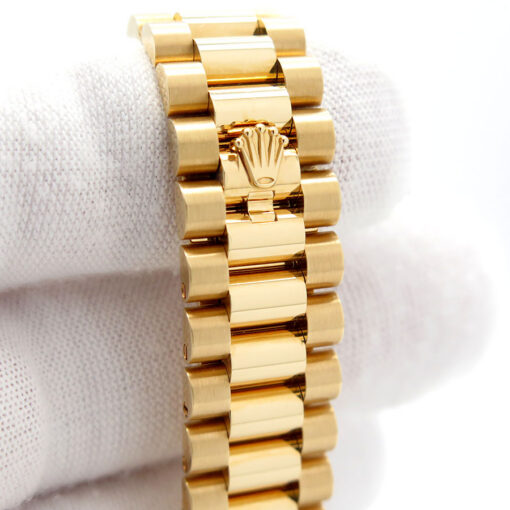 Rolex 278278 Datejust 31 Presidential Yellow Gold with Red Ombre Diamond Dial - Image 7