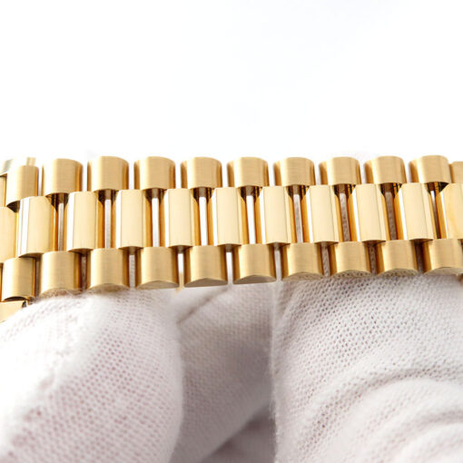 Rolex 278278 Datejust 31 Presidential Yellow Gold with Red Ombre Diamond Dial - Image 6