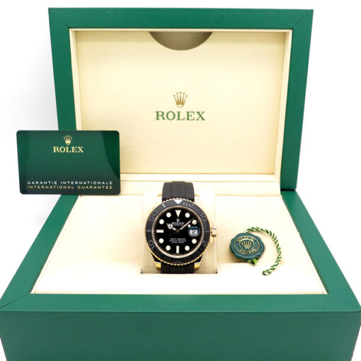 Alternative view of Rolex 226658 Yachtmaster 42 18K Yellow Gold