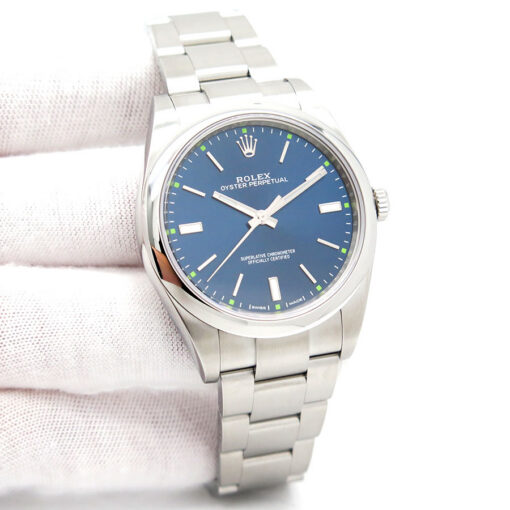 Rolex 114300 Oyster Perpetual with Blue Dial