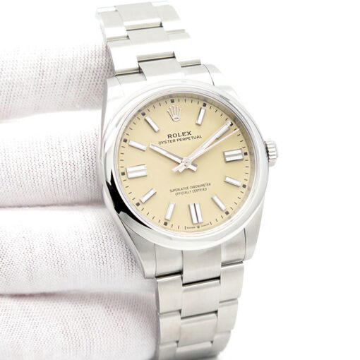 Rolex 134300 Oyster Perpetual 41 with Beige Dial