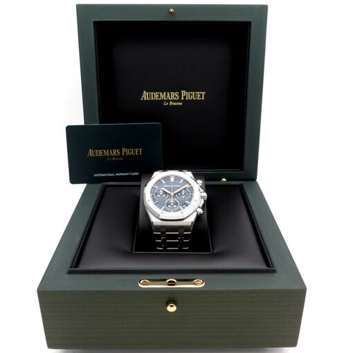Audemars Piguet 26240ST Royal Oak Chronograph with Blue Dial - Image 2