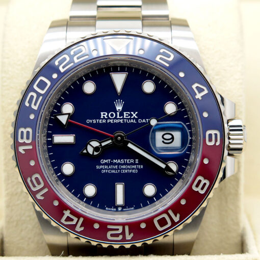 Rolex 126719BLRO GMT Master II with Blue Dial - Image 3