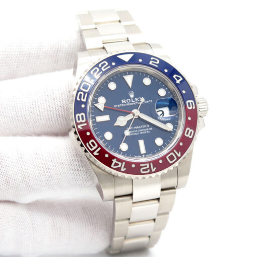 Rolex 126719BLRO GMT Master II with Blue Dial