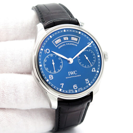 IWC IW503502 Portugieser Annual Calendar with Blue Dial
