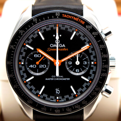 Omega Speedmaster Racing Chronograph with Black Dial - Image 3