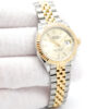 Rolex 279173 Datejust 18K/SS with Champagne Stick Dial on Jubilee