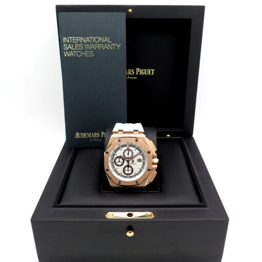 Alternative view of Audemars Piguet 26408OR Royal Oak Offshore 18K Rose Gold Summer Edition Limited
