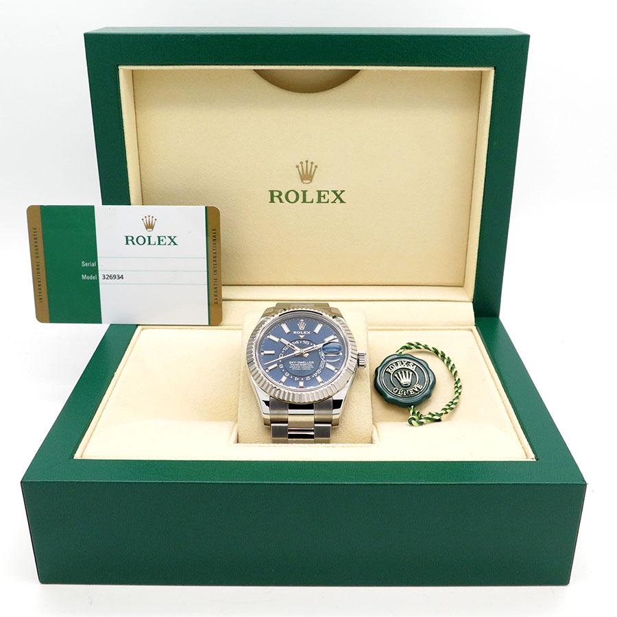 Rolex 326934 Skydweller with Blue Dial on Oyster - Image 2
