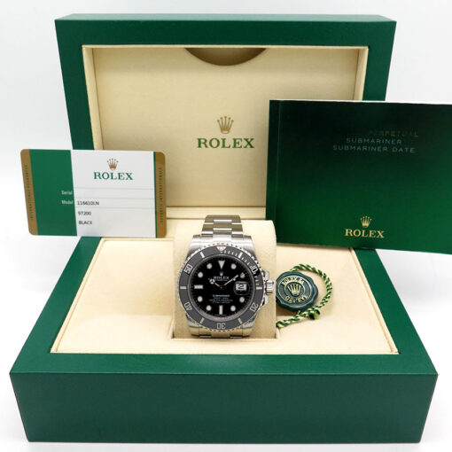 Alternative view of Rolex 116610LN Submariner