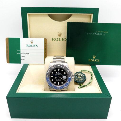 Alternative view of Rolex 116710BLNR GMT Master II