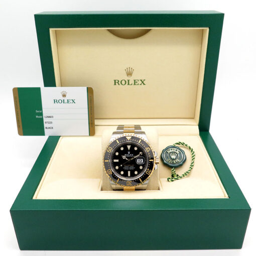 Alternative view of Rolex 126603 Seadweller 18K/SS