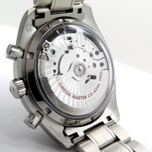 Omega Speedmaster Racing Chronograph with Black Dial on Bracelet - Image 4