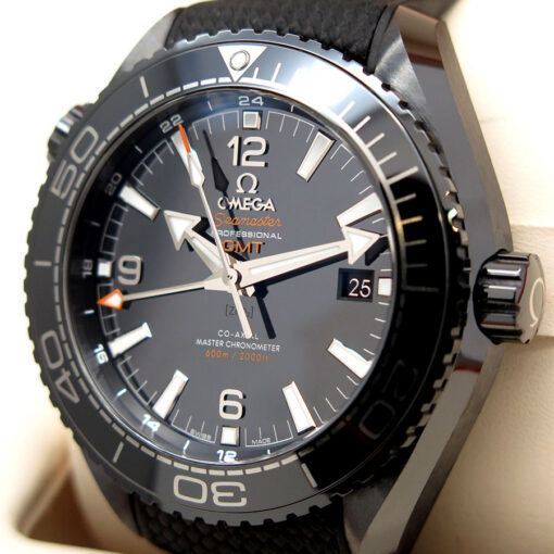 Omega Seamaster Planet Ocean 600m GMT “Deep Black” - Image 3