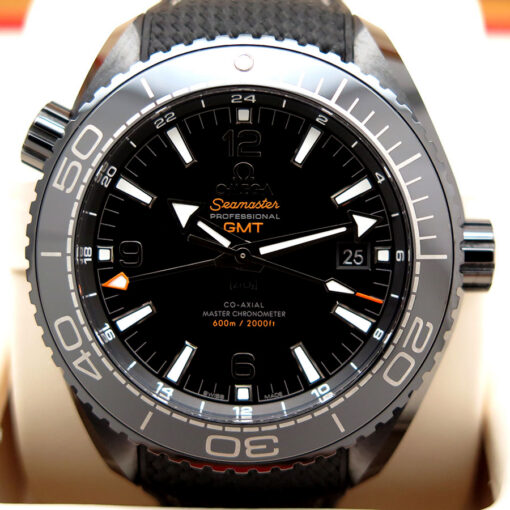 Omega Seamaster Planet Ocean 600m GMT “Deep Black” - Image 4