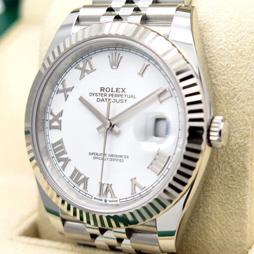 Rolex 126334 Datejust 41 with White Roman Dial on Jubilee - Image 3