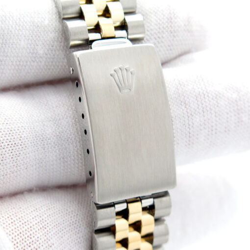 Rolex 16233 Datejust 18K/SS with Champagne Stick Dial on Jubilee - Image 10