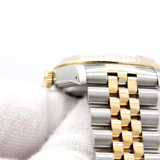 Rolex 16233 Datejust 18K/SS with Champagne Stick Dial on Jubilee - Image 6
