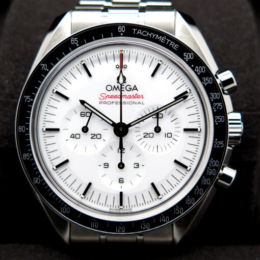 Omega Speedmaster Professional Moonwatch “Sapphire Sandwich” with White Dial - Image 3