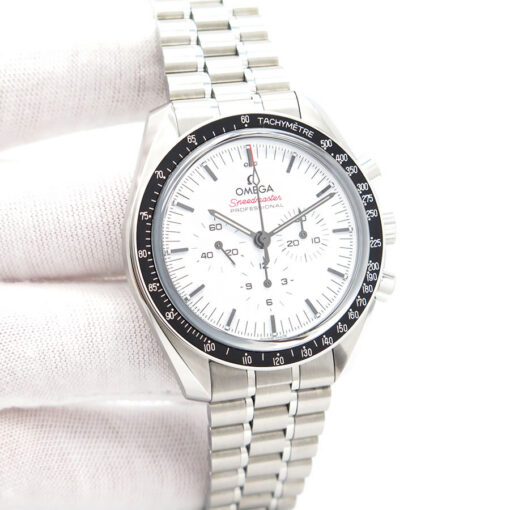 Omega Speedmaster Professional Moonwatch “Sapphire Sandwich” with White Dial