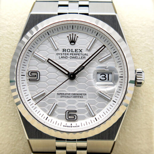 Rolex 127234 Land-Dweller 36 with White Dial - Image 3