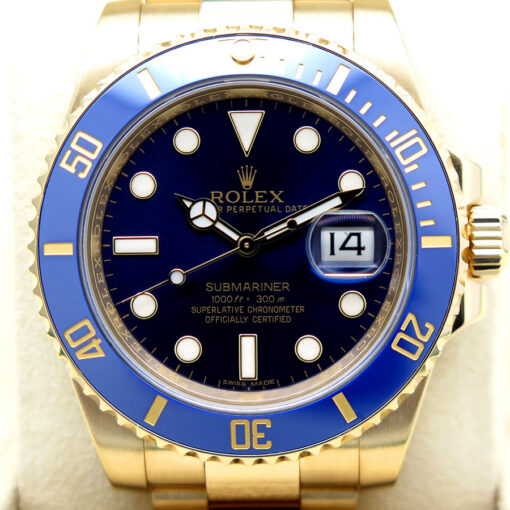 Rolex 116618LB Submariner 18K Yellow Gold - Image 3