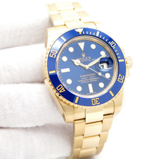 Rolex 116618LB Submariner 18K Yellow Gold