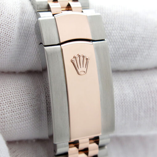Rolex 126331 Datejust 41 18K/SS with Slate Roman Dial on Jubilee - Image 7
