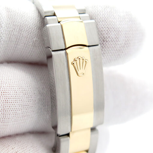 Rolex 278273 Datejust 18K/SS with Olive Green Roman Diamond "VI" Dial on Oyster - Image 8